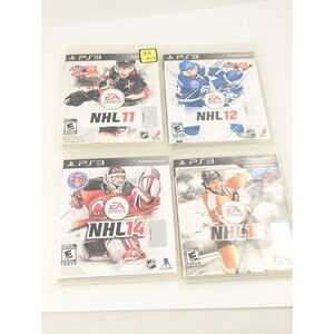NHL 11 12 13 14 Lot of‎ 4 Games (Sony PlayStation 3) PS3